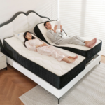 🛏️ Model W3 Adjustable Electric Double Bed | Remote Series Dual-Zone Articulation • Wireless Remote Control • Multi-Mode Relaxation