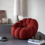 🛋️ Model SF-10 Compression Bubble Sofa Chair | Tufted Curved Series Sculptural Bubble Aesthetic • Vacuum-Packed Logistics • 360° Ergonomic Comfort