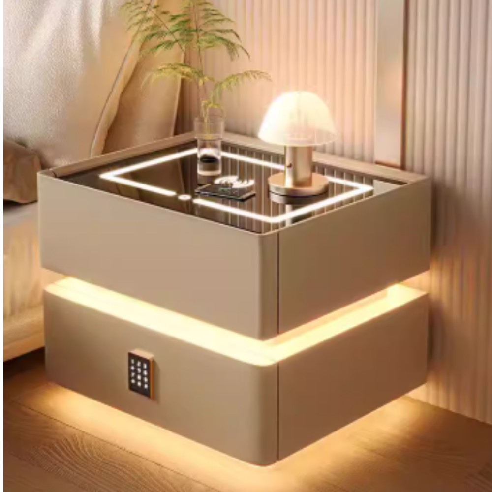 13 🛏️ A15 Smart Bedside Table | Wireless Charging & Bluetooth Audio Advanced Features • Smart Technology • Modern Bedroom Furniture - Image 1