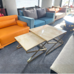 🛋️ F-3 Modern Center Table | Compact "Slab & Steel" Edition Space-Efficient Design • Premium Stone Finish • Industrial Stability - Image 5