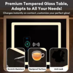 🛏️ A18 Smart Bedside Table | Wireless Charging, Bluetooth Audio & Password Lock  Advanced Features • Smart Convenience • Premium Bedroom Furniture - Image 4