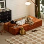 🛋️ Model SF-14 Modern Velvet Curved Sofa | Removable Cover Series Sculptural Elegance • Maintenance-Friendly Design • Compact Shipping Efficiency - Image 3