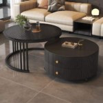 ☕ Model 11# Luxury Nesting Coffee Table Set Minimalist Elegance • Space-Saving Versatility • Premium Craftsmanship - Image 2