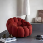 🛋️ Model SF-10 Compression Bubble Sofa Chair | Tufted Curved Series Sculptural Bubble Aesthetic • Vacuum-Packed Logistics • 360° Ergonomic Comfort - Image 2