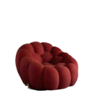 🛋️ Model SF-10 Compression Bubble Sofa Chair | Tufted Curved Series Sculptural Bubble Aesthetic • Vacuum-Packed Logistics • 360° Ergonomic Comfort - Image 3