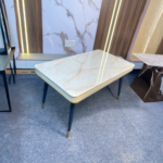 🍽️ DT-092 Dining Table | Wooden Top with Metal Frame  Modern Design| 4 Seater • Strong Structure • Perfect for Family Dining - Image 3