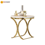 ☕ 09# Premium Side Table | Ø50 Stainless Steel Slab Architectural Elegance • Minimalist Geometry • High-End Metal Craftsmanship - Image 2