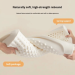 🌙 PL-5 Thailand Latex Cervical Pillow | Natural Rubber Series 100% Thai Natural Latex • Honeycomb Ventilation • High-Resilience Support - Image 6