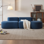 🛋️ Model SF-9 Special-Shaped Cashew Sectional Sofa | Modern Lazy Series Avant-Garde "Cashew" Silhouette • Deep Lounge Comfort • Seamless Modular Design