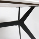 🍽️ DT-11 Solid Wood Dining Table | 4-Seater Traditional SeriesHandcrafted Quality • Compact $52" \times 32"$ Design • Timeless Elegance - Image 2