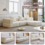 🛋️ SF-6 Luxury Compression Sofa Cum Bed | Vacuum Packed Series Space-Saving Innovation • High-Resilience Comfort • Dual-Purpose Functionality