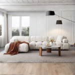 🛋️ SF-7 Modern Tufted Modular Sectional Sofa | Microfiber Series Classic Tufted Artistry • Modular Flexibility • High-Performance Microfiber - Image 4
