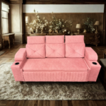 Model 1001 – Premium 3-Seater Sofa Cum Bed – Versatile Luxury & Space-Saving Design