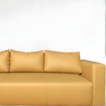 DD/3010 – Cream Comfort 3-Seater Leatherette Sofa – Elegant Contemporary Lounge Seating - Image 3