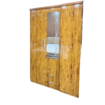 Elite 3-Door Master Wardrobe – Grand Marble & Timber Fusion Suite - Image 2