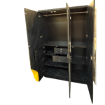 Elite 2-Door Master Wardrobe – Architectural Marble & Timber Fusion Suite - Image 3