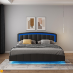 Model 4468-1 – Smart Contemporary Bed – Advanced App-Controlled LED Series - Image 2