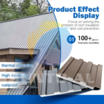 Premium PVC Fluted Soffit Panel – Layered Protection All-Round Care Exterior Ceiling Solution