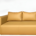 DD/3010 – Cream Comfort 3-Seater Leatherette Sofa – Elegant Contemporary Lounge Seating - Image 2