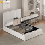 Model 4664G – Luxury Gas Lift Storage Bed – Premium Modern Master Suite Collection - Image 3