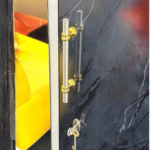 Elite 3-Door Master Wardrobe – Architectural Stone & Timber Fusion Suite - Image 4