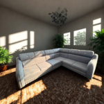 Model 1007 – Premium 6-Seater Sectional Sofa