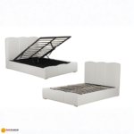 Model 4664G – Luxury Gas Lift Storage Bed – Premium Modern Master Suite Collection - Image 2