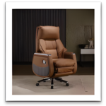 Model 068 – Business Boss Chair – Ultra-Luxury Electric Reclining & Massage Executive Suite - Image 3