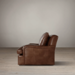 DD/3009 – Tofu Leatherette 3-Seater Sofa – Bold Red Contemporary Lounge Seating - Image 4