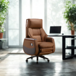 Model 068 – Business Boss Chair – Ultra-Luxury Electric Reclining & Massage Executive Suite