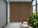 Premium WPC Fluted Wall Panel – Modern Architectural Slatted Cladding - Image 4