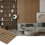 Premium WPC Fluted Wall Panel – Modern Architectural Slatted Cladding