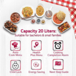 MS2043DP | LG 20L Solo Microwave Oven Patented i-wave Technology • 44 Auto Cook Menus • 1-Year Comprehensive Warranty - Image 10