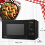 MS2043DP | LG 20L Solo Microwave Oven Patented i-wave Technology • 44 Auto Cook Menus • 1-Year Comprehensive Warranty
