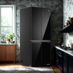 HRB-600KGU1 | HAIER 520L 4-Door Convertible Refrigerator Lumiere Series • Wi-Fi Enabled Smart Control • 85% Convertible Fridge Space • 10-Year Compressor Warranty