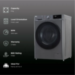 🧺 FHB1208Z2M | LG 8.0 Kg Front Load Washing Machine Inverter Direct Drive Motor • 5-Star Energy Rating • 2 Years Product & 10 Years Motor Warranty