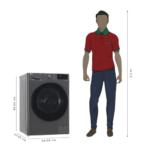 🧺 FHB1208Z2M | LG 8.0 Kg Front Load Washing Machine Inverter Direct Drive Motor • 5-Star Energy Rating • 2 Years Product & 10 Years Motor Warranty - Image 12