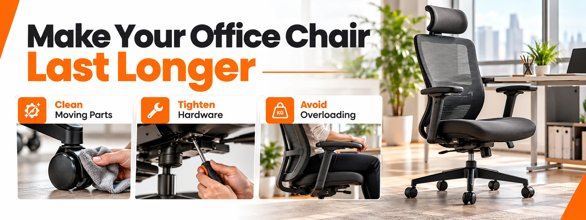How to Make Your Office Chair Last Longer